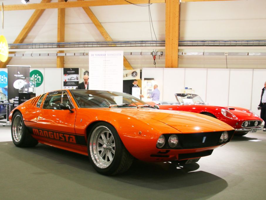 De Tomaso Mangusta tillhör också de exotiska rariteterna, producerad i 401 exemplar.
