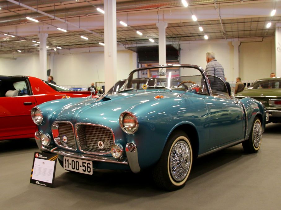 Fiat i blått, ovanlig 1100TV spider från 1956.