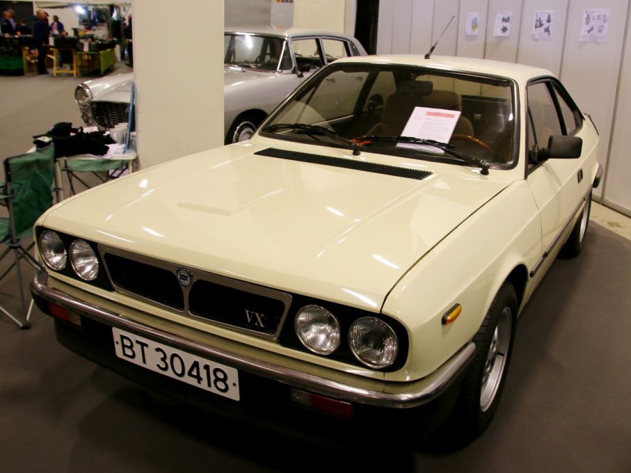 Lancia Beta VX coupe, VX står fär 'Volumex', kompressormatad.